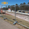 Heras style fence building site security fence